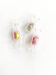 Sweet candy necklace in a candy trinket box.